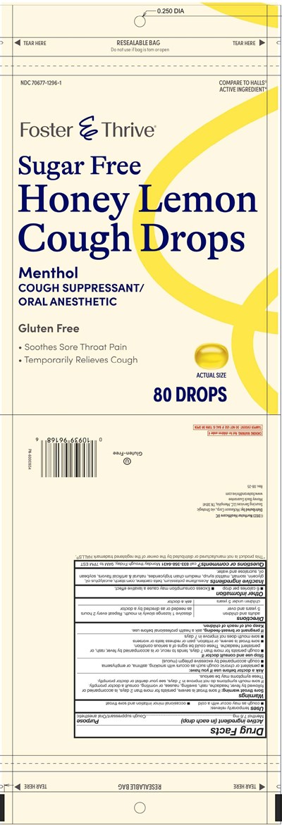 Foster And Thrive Sf Honey Lemon 80ct Cough Drops (Foster And Thrive Sf Honey Lemon 80ct Cough Drops)